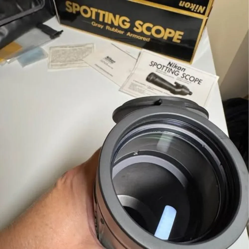 Nikon 20x60 Spotting Scope Outfit Rubber Armored with Case & Box